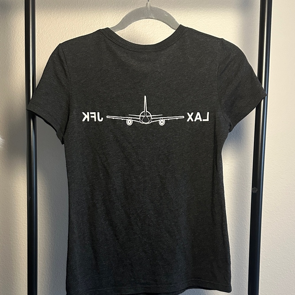 Charcoal Gray Graphic Tee - Picture 4 of 5